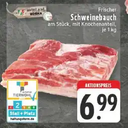 Edeka Frischer Schweinebauch Angebot