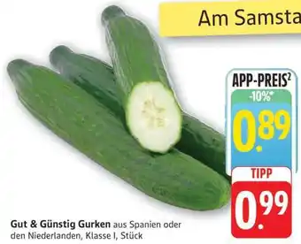 Edeka Gut & Günstig Gurken Angebot