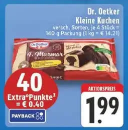 Edeka DR. OETKER Kleine Kuchen Angebot