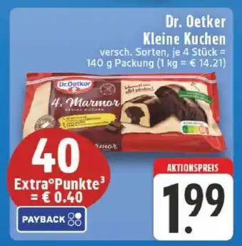 Edeka DR. OETKER Kleine Kuchen Angebot