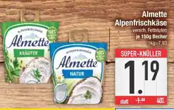 Edeka Almette Alpenfrischkäse Angebot