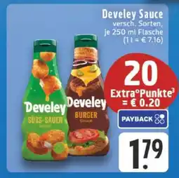 Edeka DEVELEY Sauce Angebot