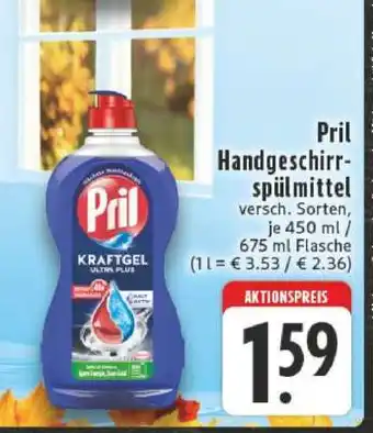 Edeka Pril Handgeschirrspülmittel Angebot