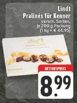 Edeka Lindt Pralinés für Kenner Angebot