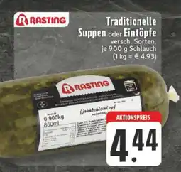 Edeka Rasting Traditionelle Suppen oder Eintöpfe Angebot