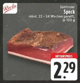 Edeka Südtiroler Speck Angebot