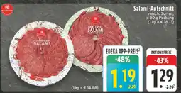Edeka Salami Aufschnitt Angebot