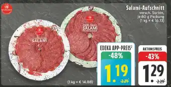 Edeka Salami Aufschnitt Angebot