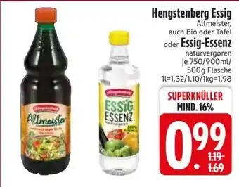 Edeka Hengstenberg Essig Angebot