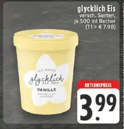 Edeka glücklich Eis Angebot
