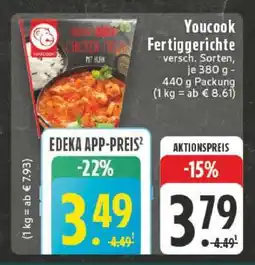 Edeka Youcook Fertiggerichte Angebot