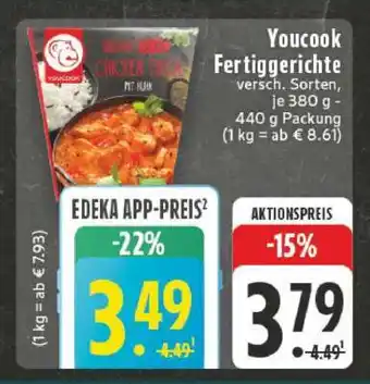 Edeka Youcook Fertiggerichte Angebot