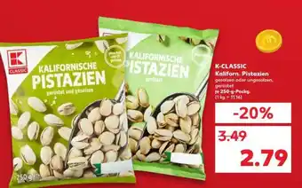 Kaufland K-CLASSIC Kaliforn. Pistazien Angebot