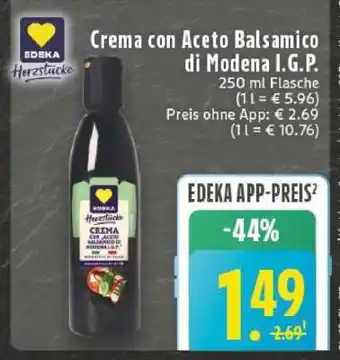 Edeka Crema con Aceto Balsamico di Modena I.G.P Angebot
