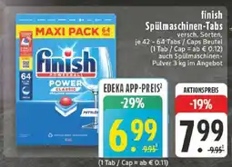 Edeka FINISH Spülmaschinen-Tabs Angebot