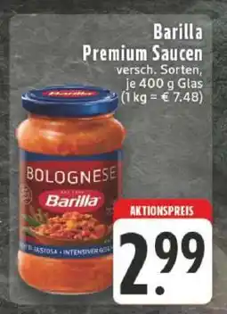 Edeka Barilla Premium Saucen Angebot