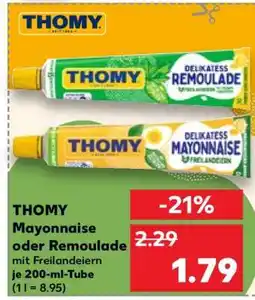 Kaufland Thomy Mayonnaise oder Remoulade Angebot