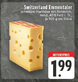 Edeka Switzerland Emmentaler Angebot