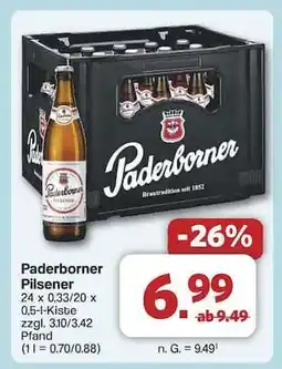Famila Nord Ost PADERBORNER PILSENER Angebot