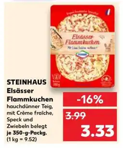 Kaufland STEINHAUS Elsässer Flammkuchen Angebot