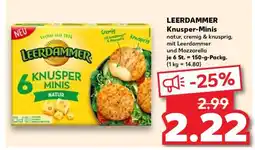 Kaufland Leerdammer Knusper Minis Angebot