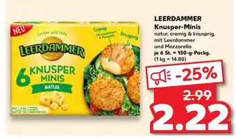 Kaufland Leerdammer Knusper Minis Angebot