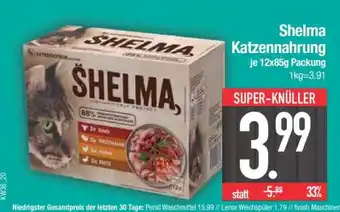 Edeka Shelma Katzennahrung Angebot