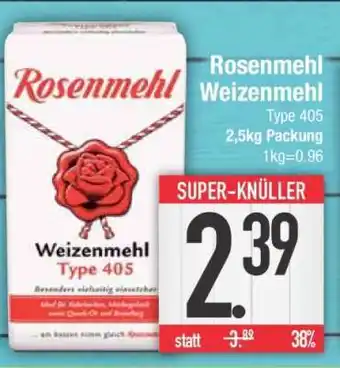 Edeka Rosenmehl Weizenmehl Type 405 Angebot