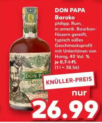 Kaufland Don Papa Baroko Angebot