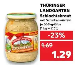 Kaufland THÜRINGER LANDGARTEN Schlachtekraut Angebot
