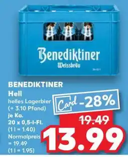 Kaufland Benediktiner Hell Angebot