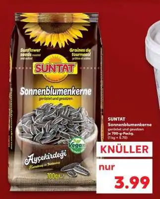 Kaufland SUNTAT Sonnenblumenkerne geröstet und gesalzen Angebot