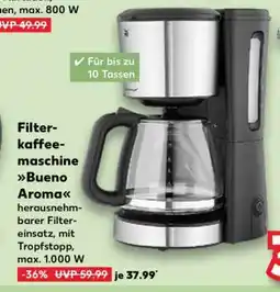 Kaufland Filterkaffeemaschine Bueno Aroma Angebot