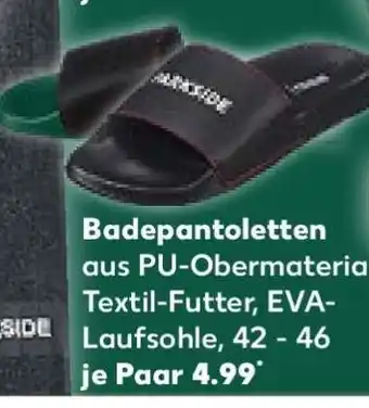 Kaufland Badepantoletten Angebot