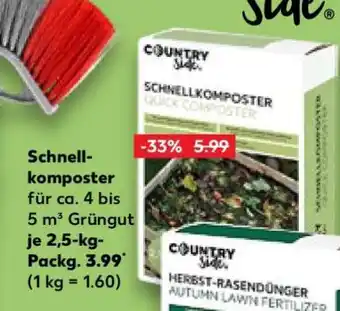 Kaufland Schnellkomposter Angebot