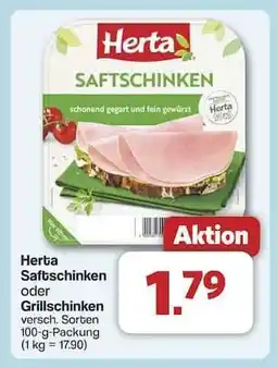 Famila Nord Ost Herta Saftschinken oder Grillschinken Angebot