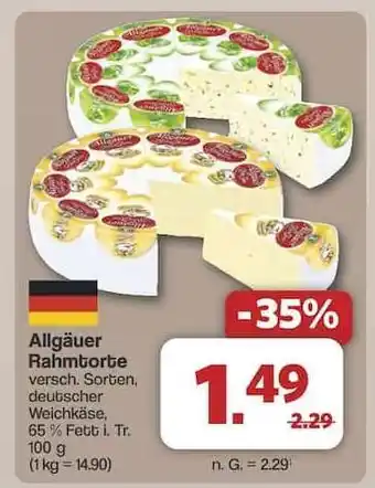 Famila Nord Ost Allgäuer Rahmtorte Angebot