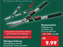 Kaufland Heckenschere Angebot