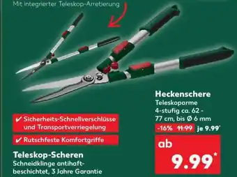 Kaufland Heckenschere Angebot