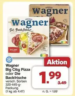 Famila Nord Ost Wagner Big City Pizza oder Die Backfrische Angebot