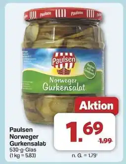 Famila Nord Ost Paulsen Norweger Gurkensalat Angebot