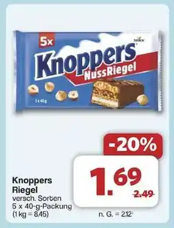 Famila Nord Ost Knoppers Riegel Angebot
