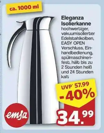 Famila Nord Ost Eleganza Isolierkanne Angebot