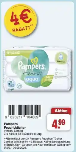Famila Nord Ost PAMPERS Feuchttücher Angebot