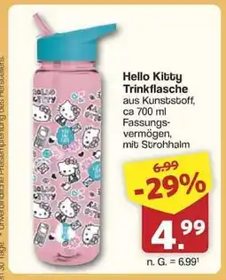 Famila Nord Ost Hello Kitty Trinkflasche Angebot