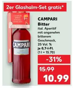 Kaufland Campari Bitter Angebot