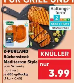 Kaufland K-PURLAND Rückensteak Mediterran Style Angebot