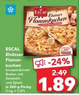 Kaufland ESCAL Elsässer Flammkuchen Angebot