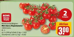 REWE Mini Cherry Rispentomaten Delizioso Angebot