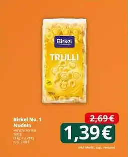 Famila Nord Ost Birkel No. 1 Nudeln Angebot